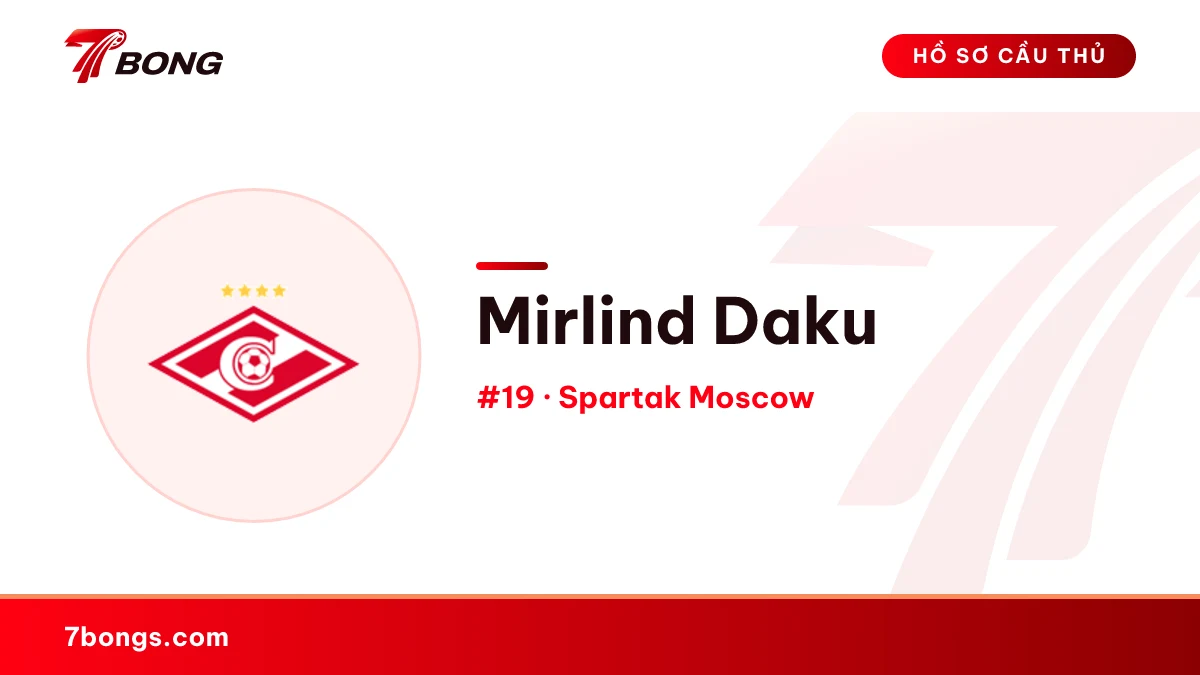 Mirlind Daku — Spartak Moscow