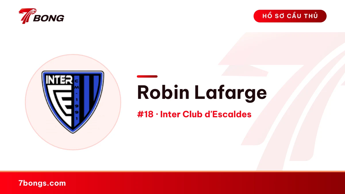 Robin Lafarge — Inter Club d'Escaldes