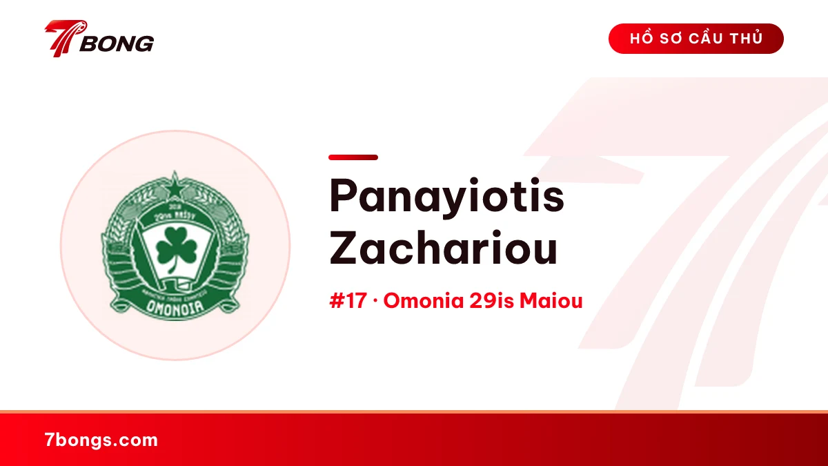 Panayiotis Zachariou — Omonia 29is Maiou