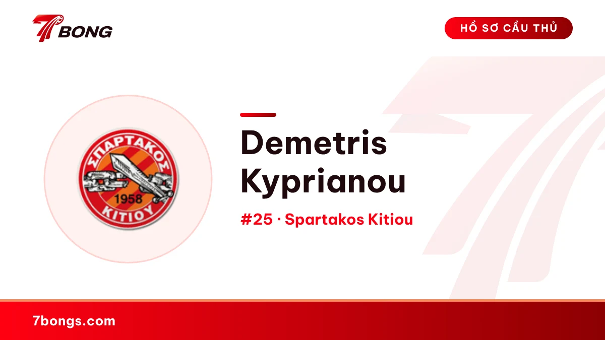 Demetris Kyprianou — Spartakos Kitiou