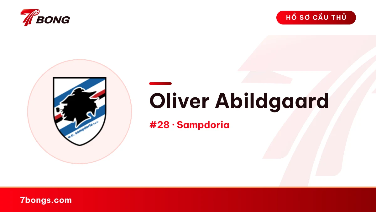 Oliver Abildgaard — Sampdoria