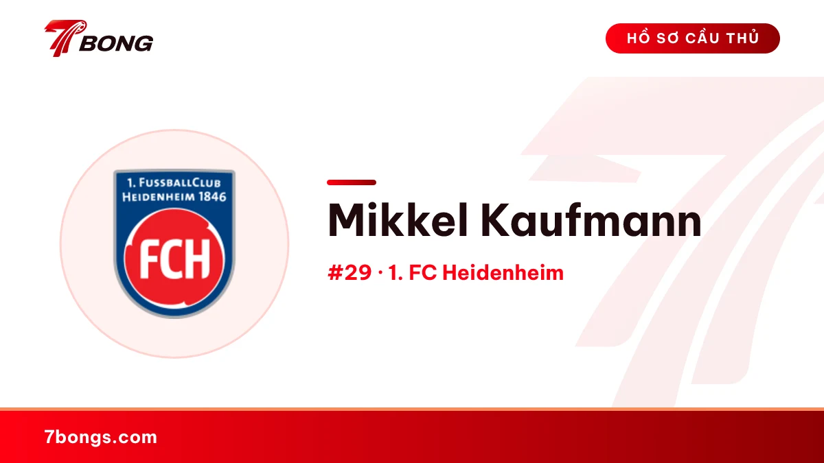 Mikkel Kaufmann — 1. FC Heidenheim