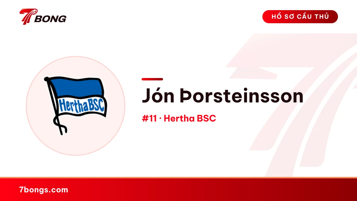 Jón Þorsteinsson — Hertha BSC
