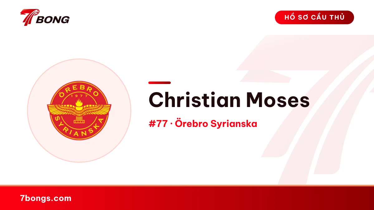 Christian Moses — Örebro Syrianska