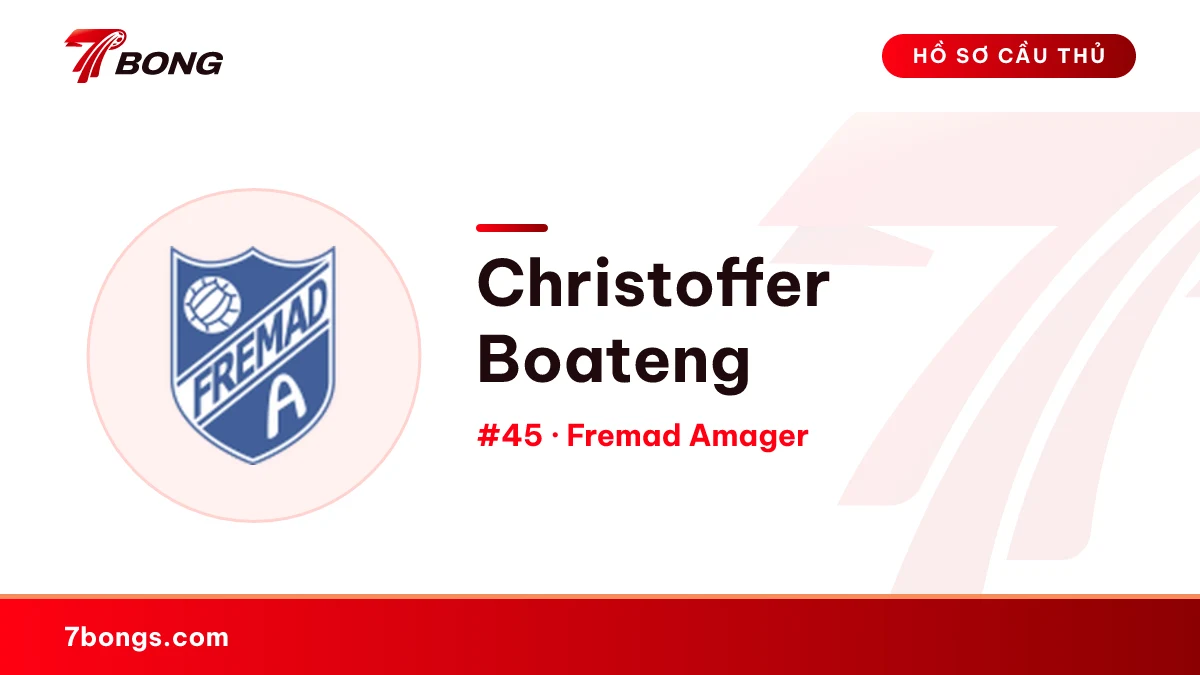 Christoffer Boateng — Fremad Amager