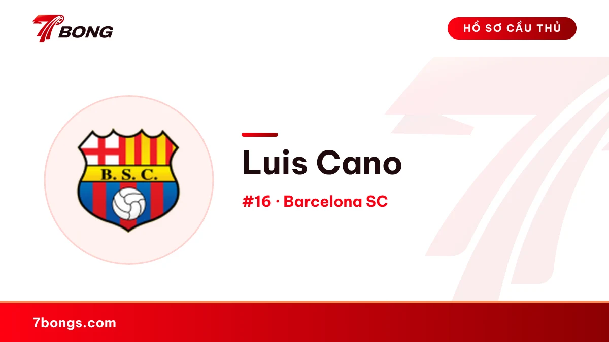 Luis Cano — Barcelona SC