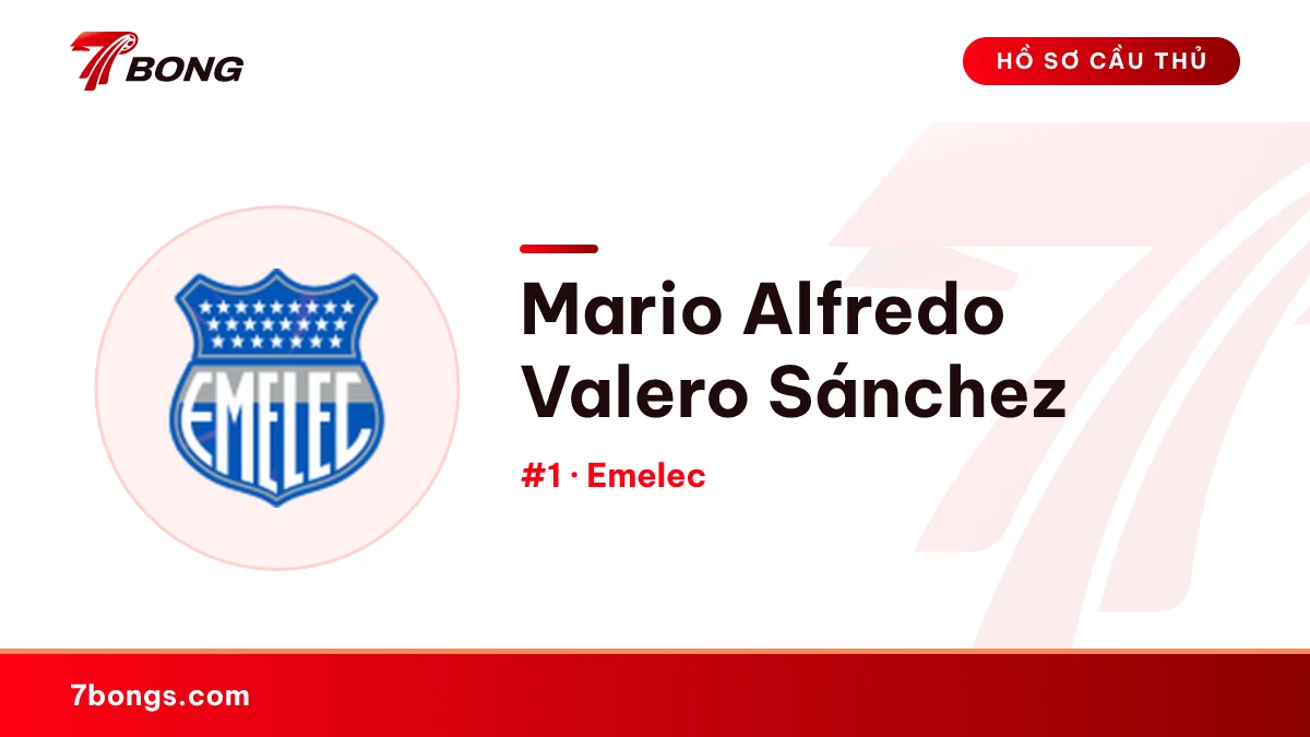 Mario Alfredo Valero Sánchez — Emelec