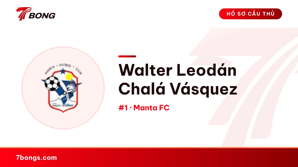 Walter Leodán Chalá Vásquez — Manta FC