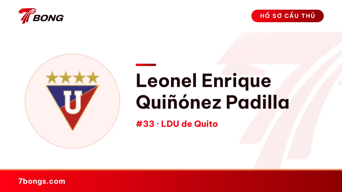 Leonel Enrique Quiñónez Padilla — LDU de Quito