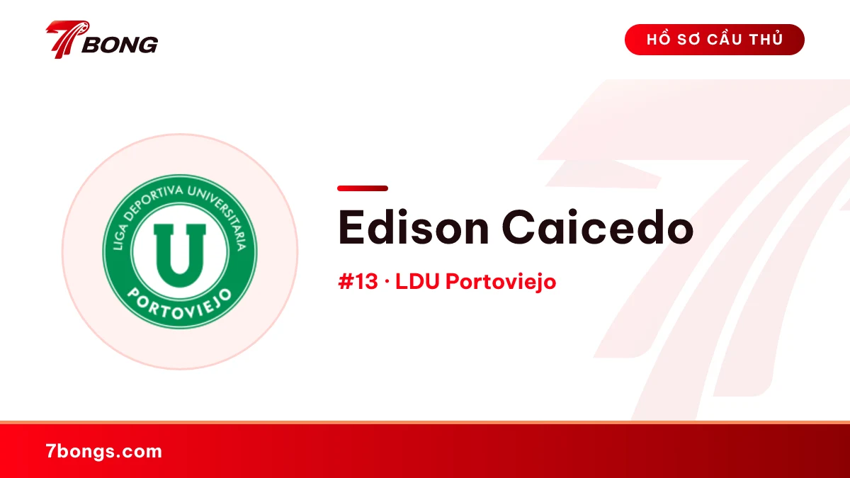 Edison Caicedo — LDU Portoviejo