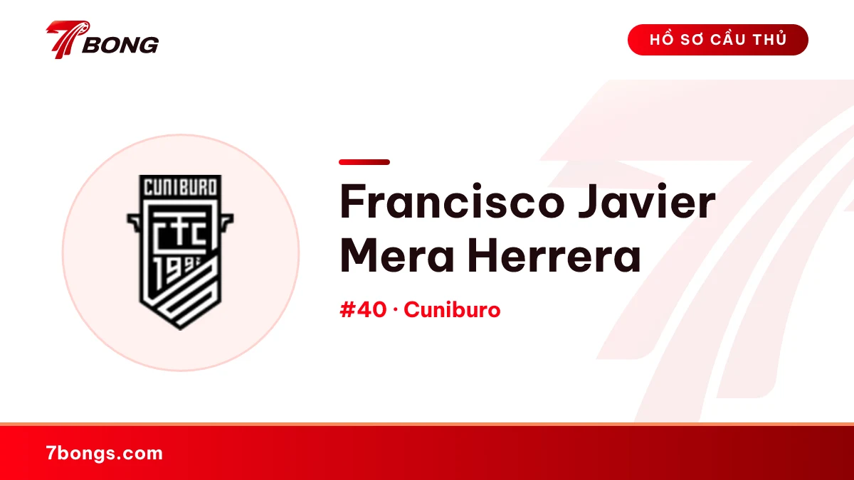 Francisco Javier Mera Herrera — Cuniburo