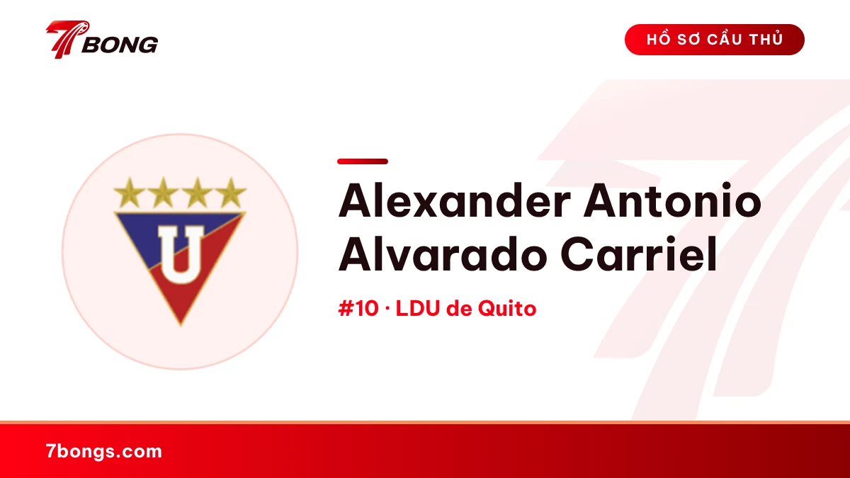 Alexander Antonio Alvarado Carriel — LDU de Quito