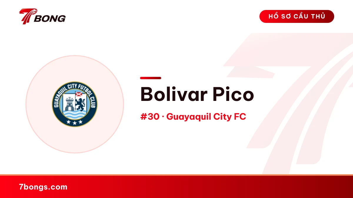Bolivar Pico — Guayaquil City FC