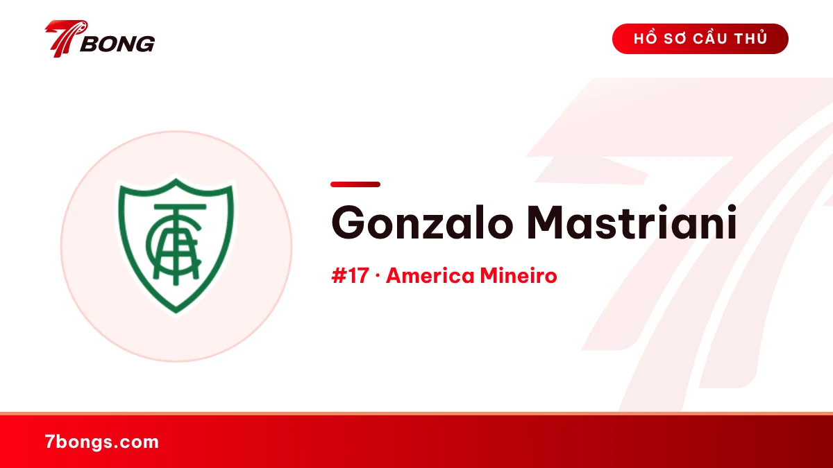 Gonzalo Mastriani — America Mineiro