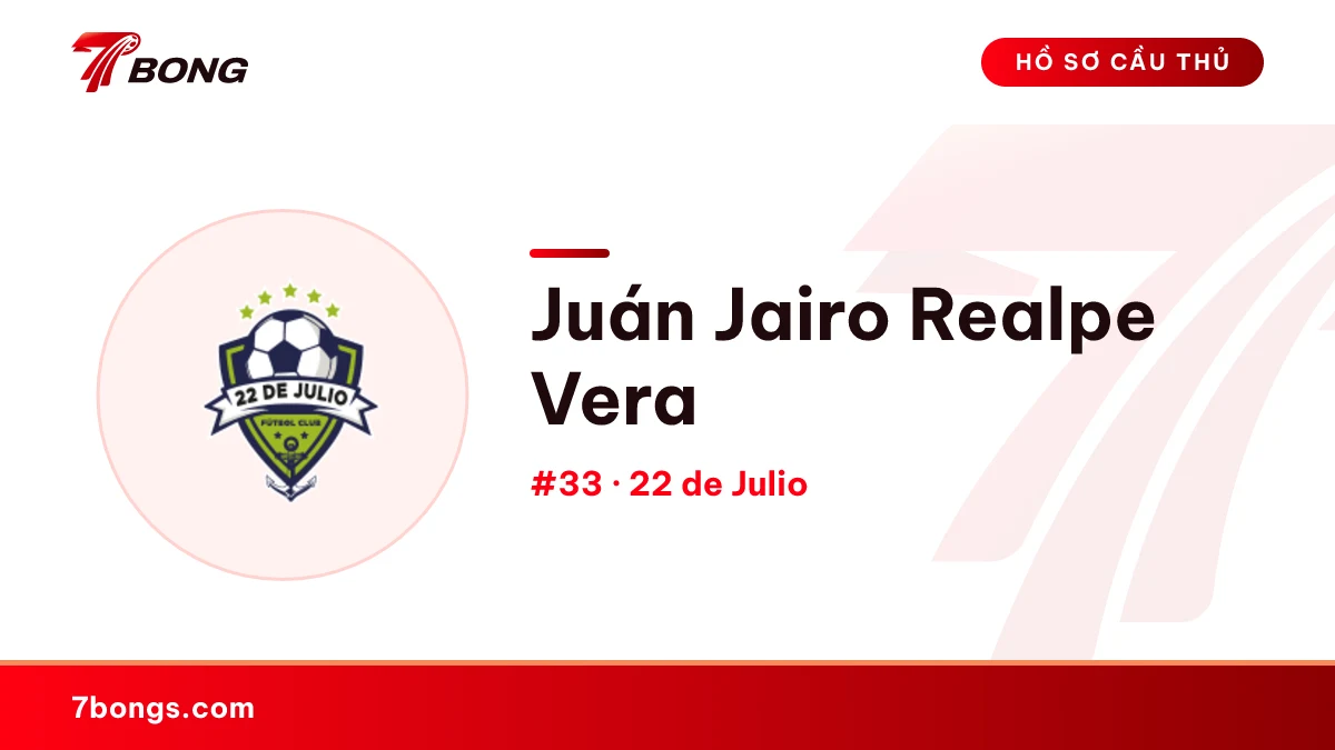 Juán Jairo Realpe Vera — 22 de Julio