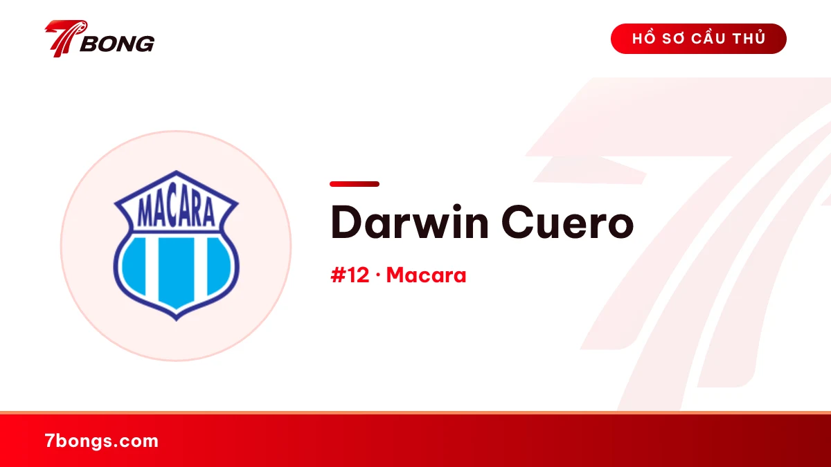 Darwin Cuero — Macara