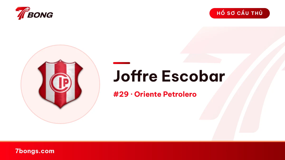 Joffre Escobar — Oriente Petrolero