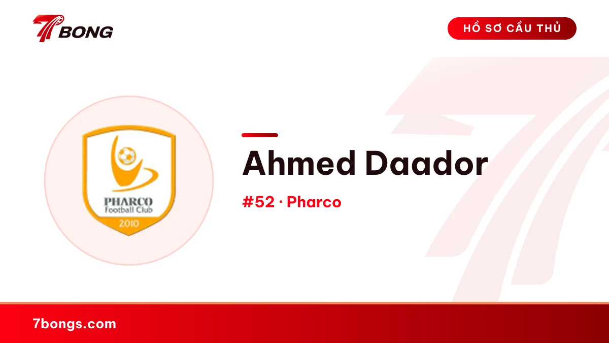 Ahmed Daador — Pharco