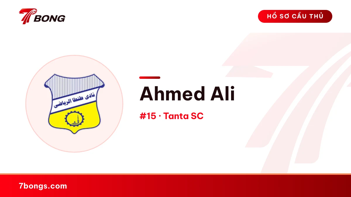Ahmed Ali — Tanta SC