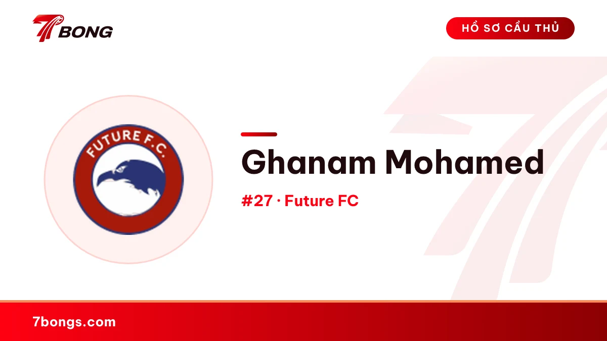 Ghanam Mohamed — Future FC