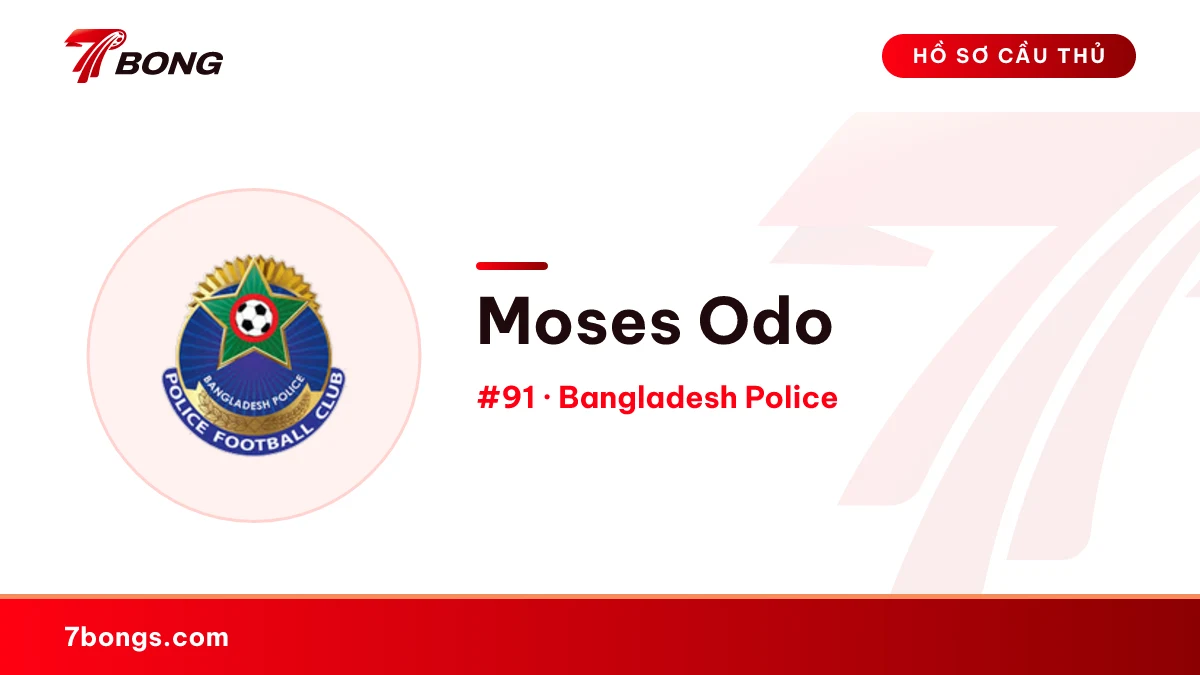 Moses Odo — Bangladesh Police