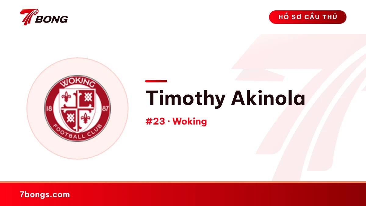 Timothy Akinola — Woking