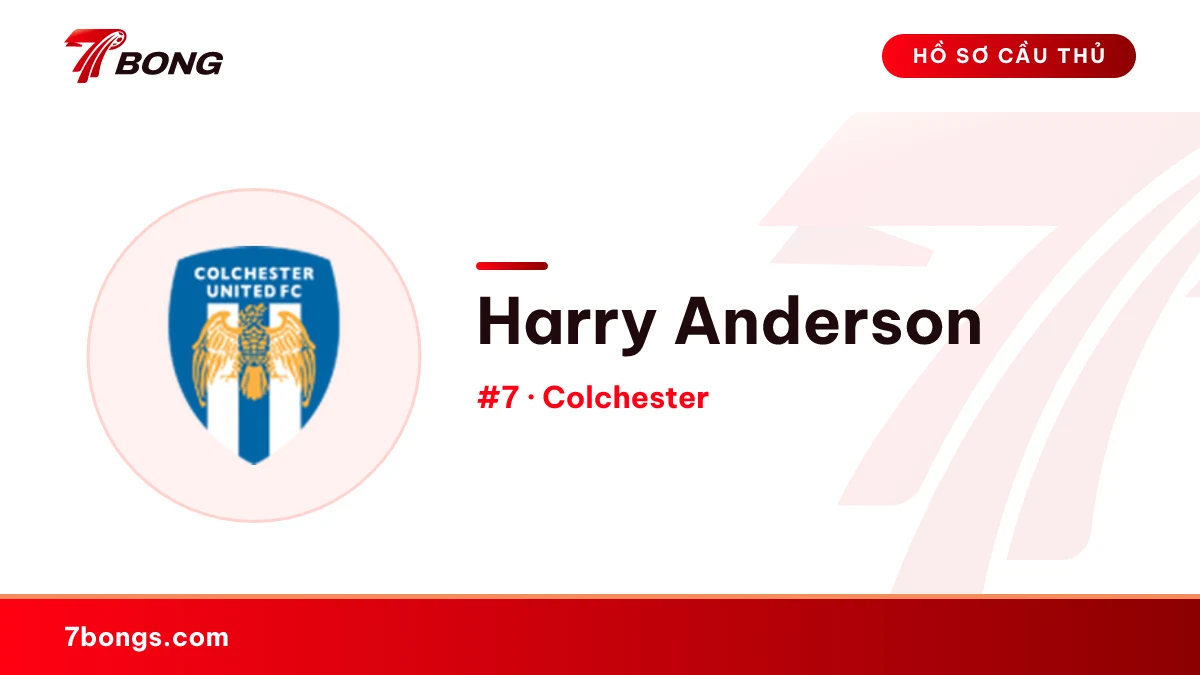 Harry Anderson — Colchester