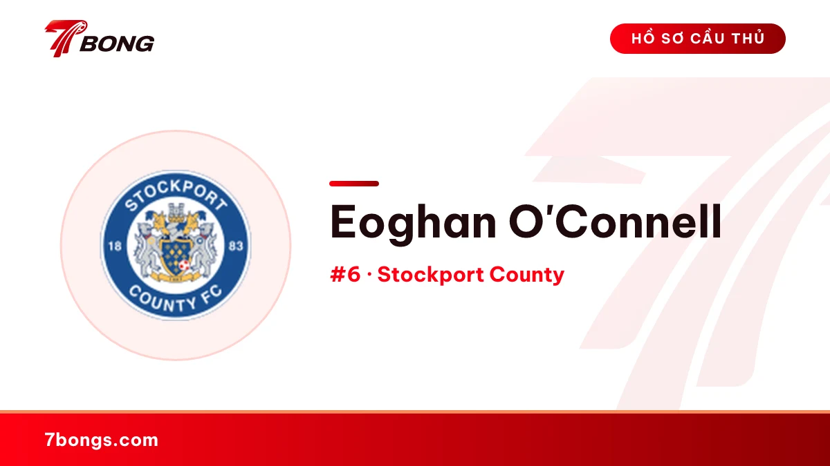 Eoghan O'Connell — Stockport County