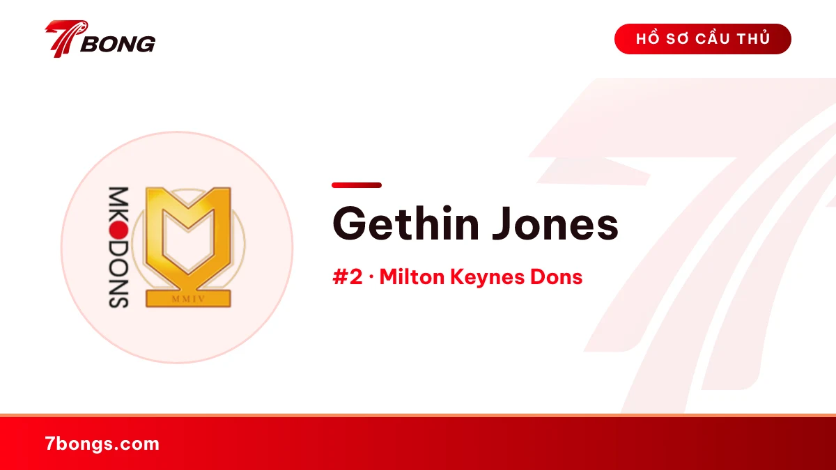 Gethin Jones — Milton Keynes Dons