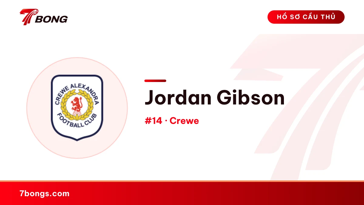Jordan Gibson — Crewe