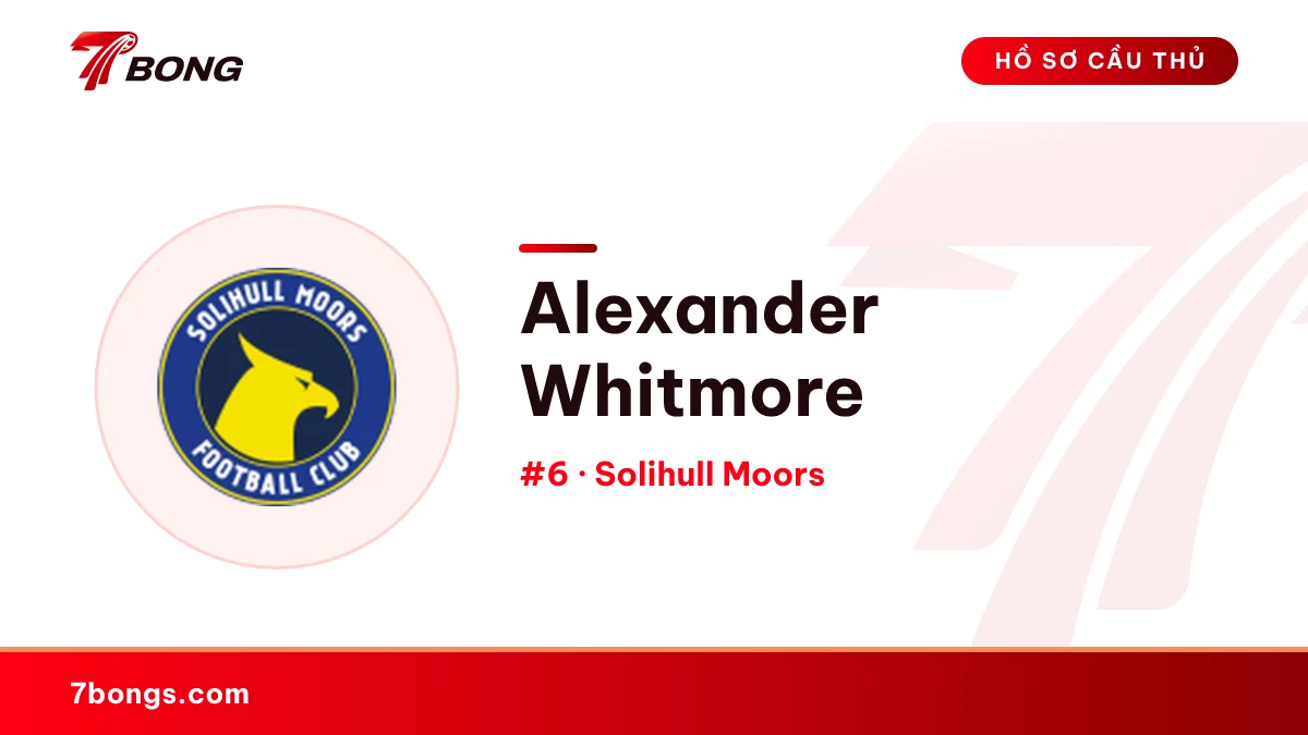 Alexander Whitmore — Solihull Moors