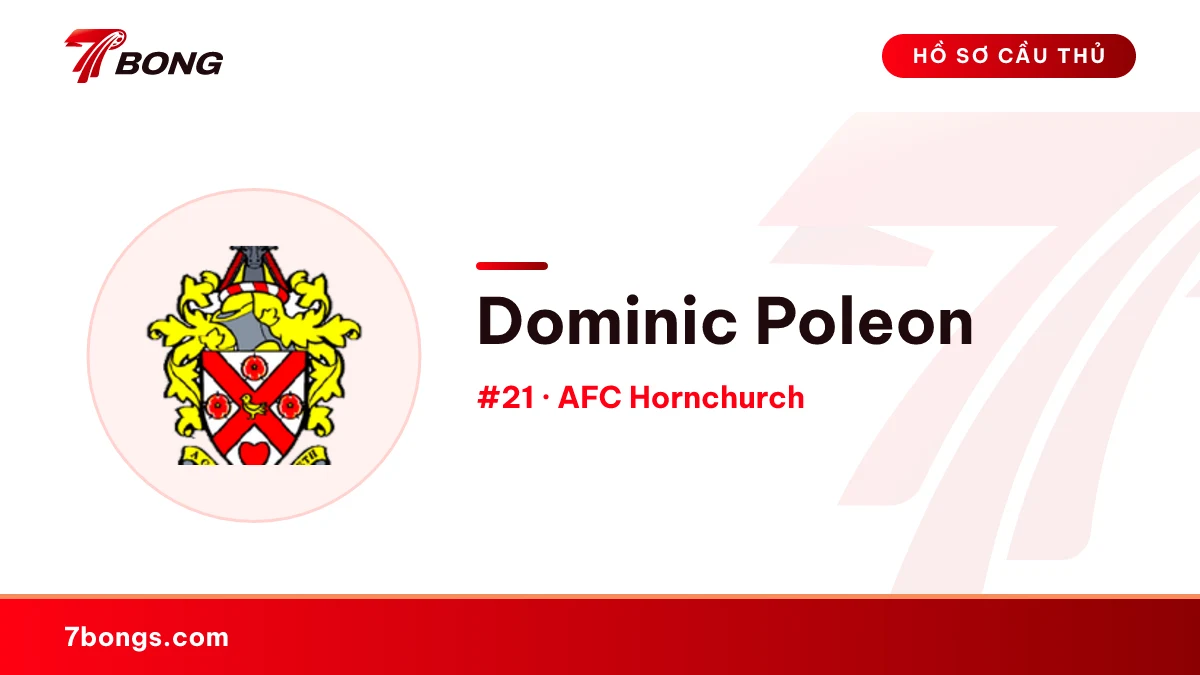 Dominic Poleon — AFC Hornchurch