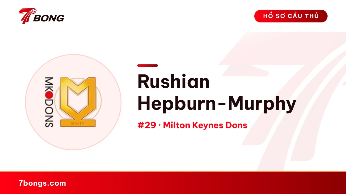 Rushian Hepburn-Murphy — Milton Keynes Dons