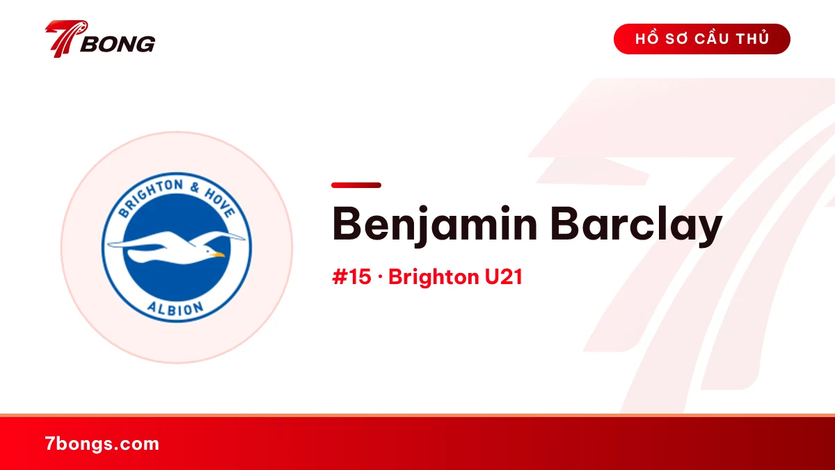 Benjamin Barclay — Brighton U21