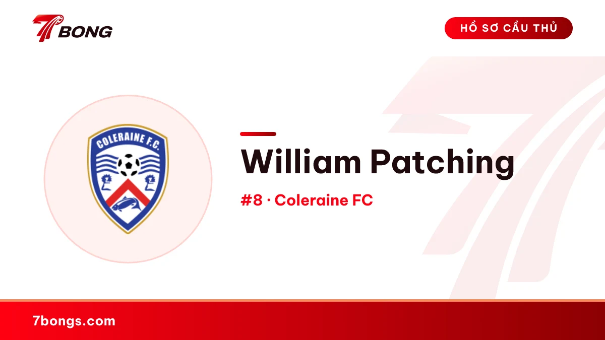 William Patching — Coleraine FC