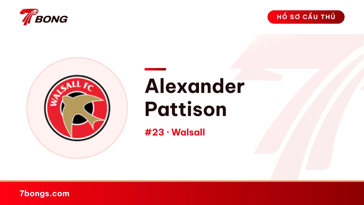 Alexander Pattison — Walsall