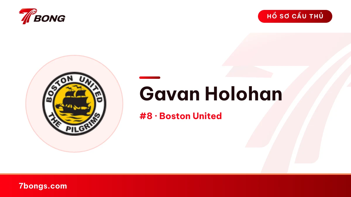 Gavan Holohan — Boston United
