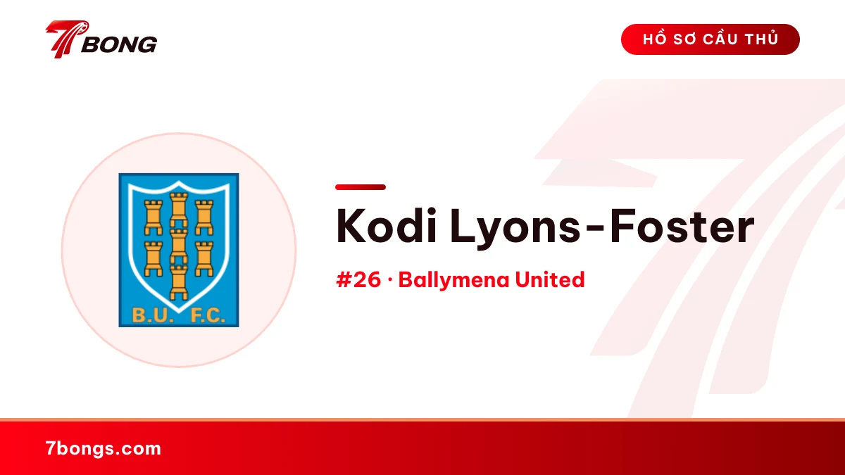 Kodi Lyons-Foster — Ballymena United