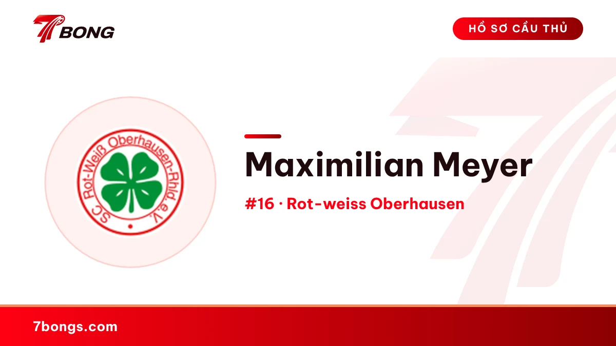Maximilian Meyer — Rot-weiss Oberhausen