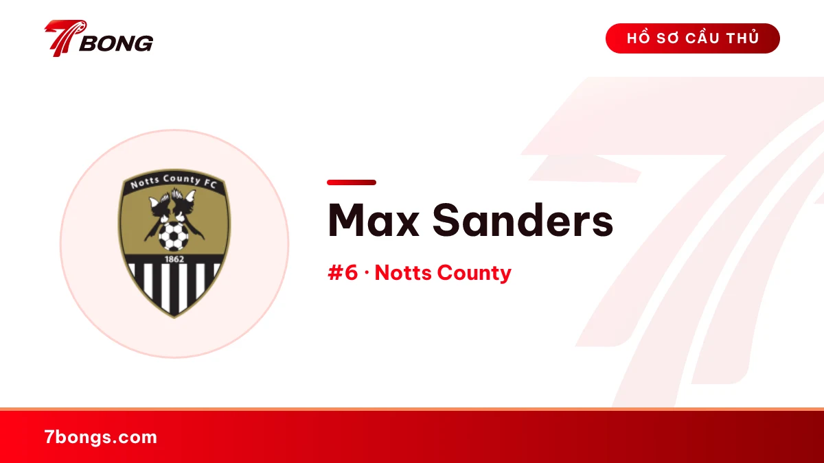 Max Sanders — Notts County