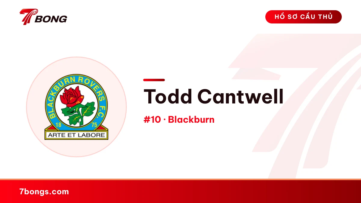 Todd Cantwell — Blackburn