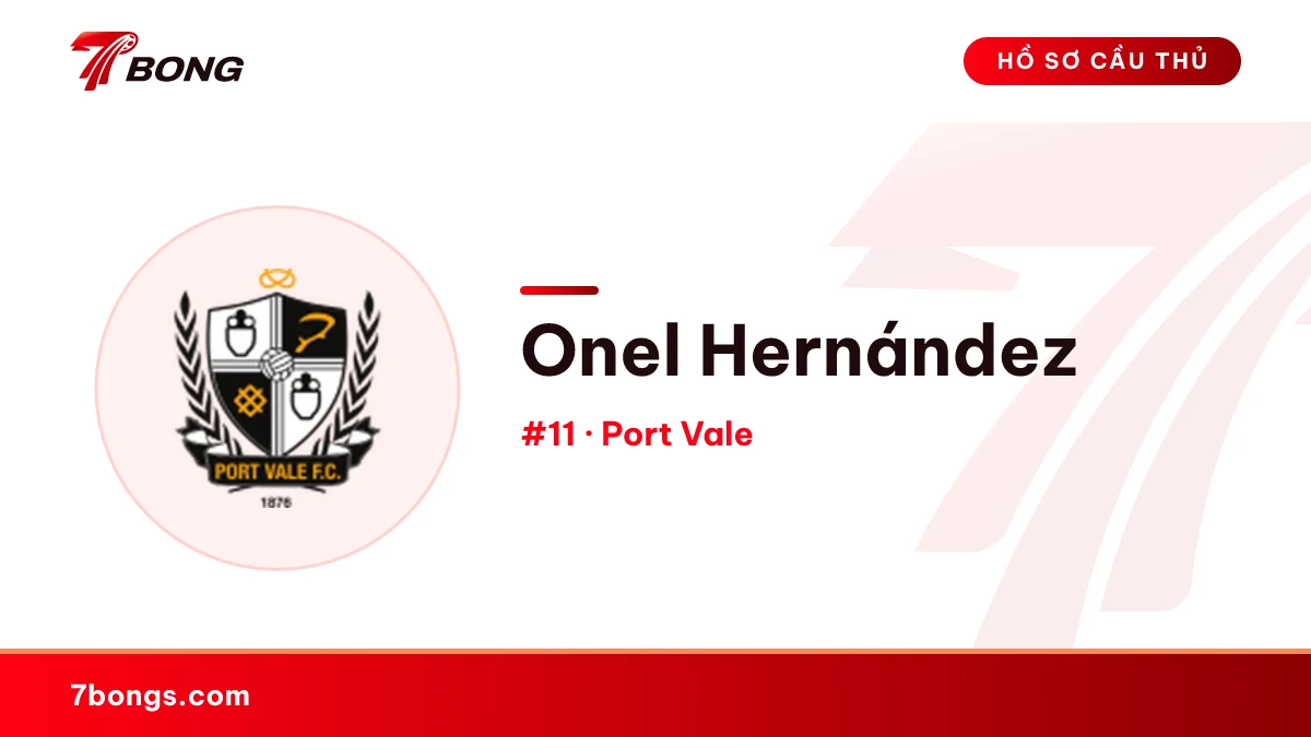 Onel Hernández — Port Vale