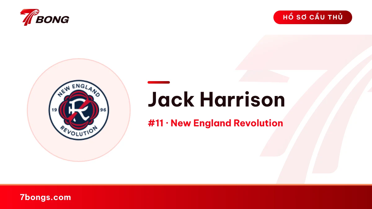 Jack Harrison — New England Revolution