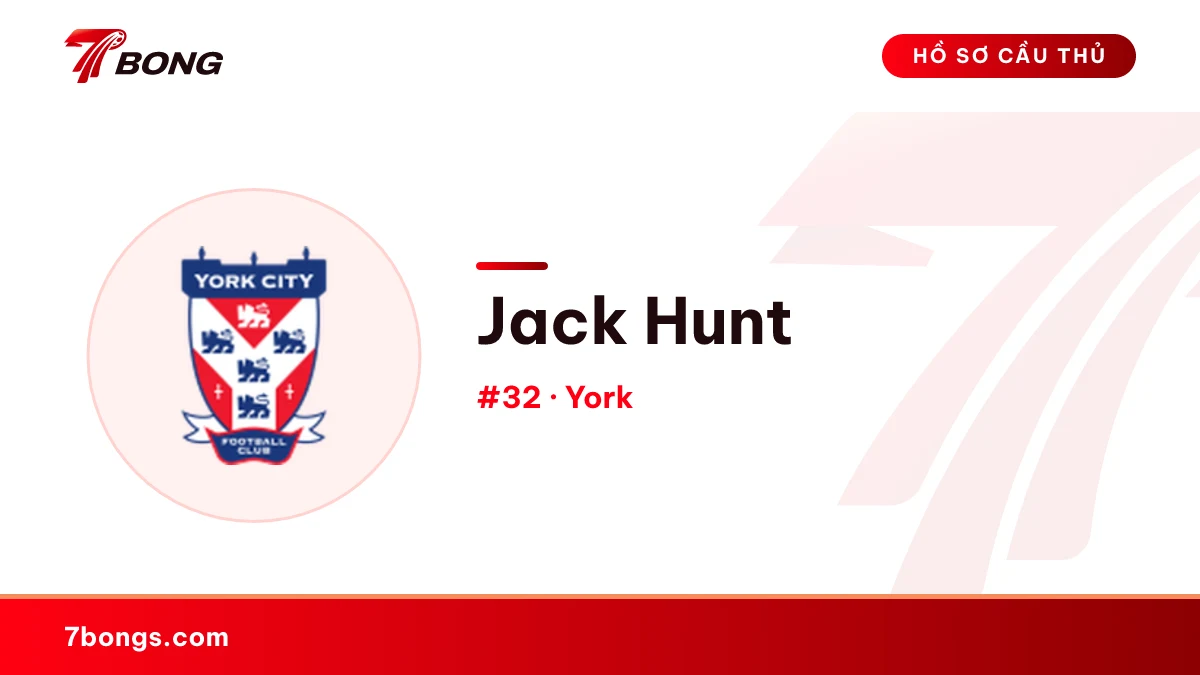 Jack Hunt — York