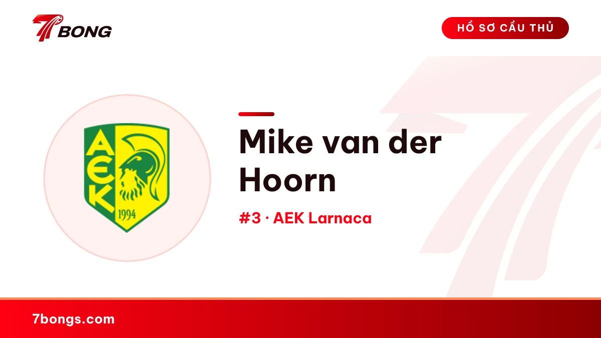 Mike van der Hoorn — AEK Larnaca
