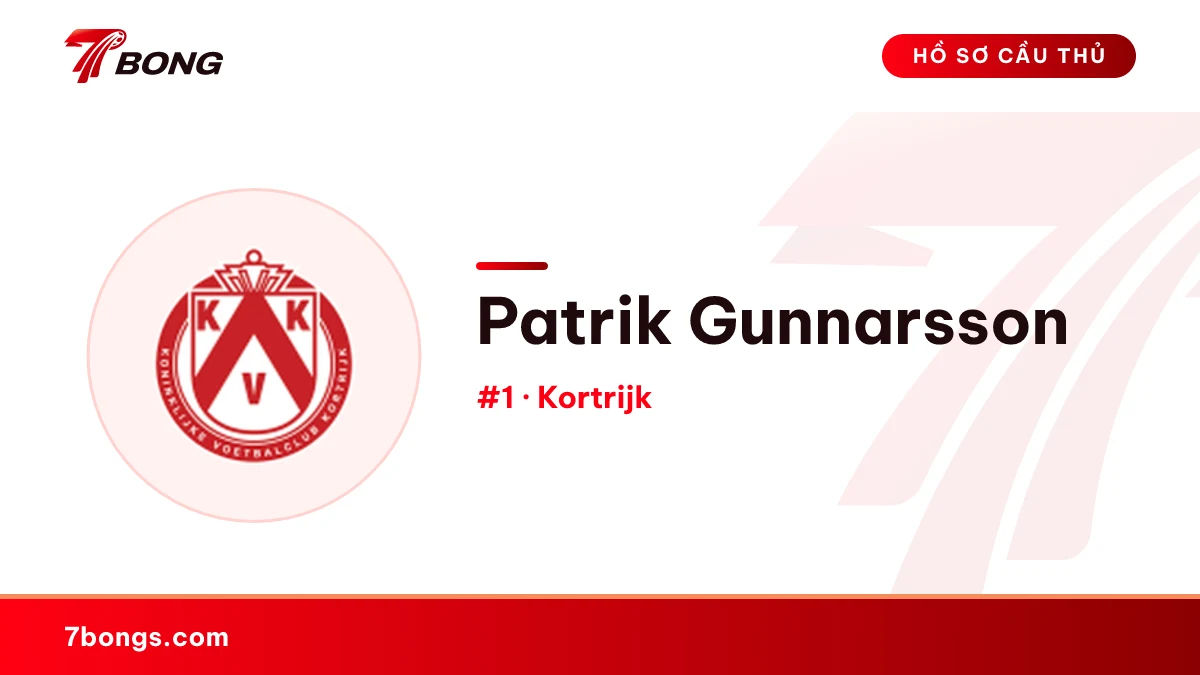 Patrik Gunnarsson — Kortrijk