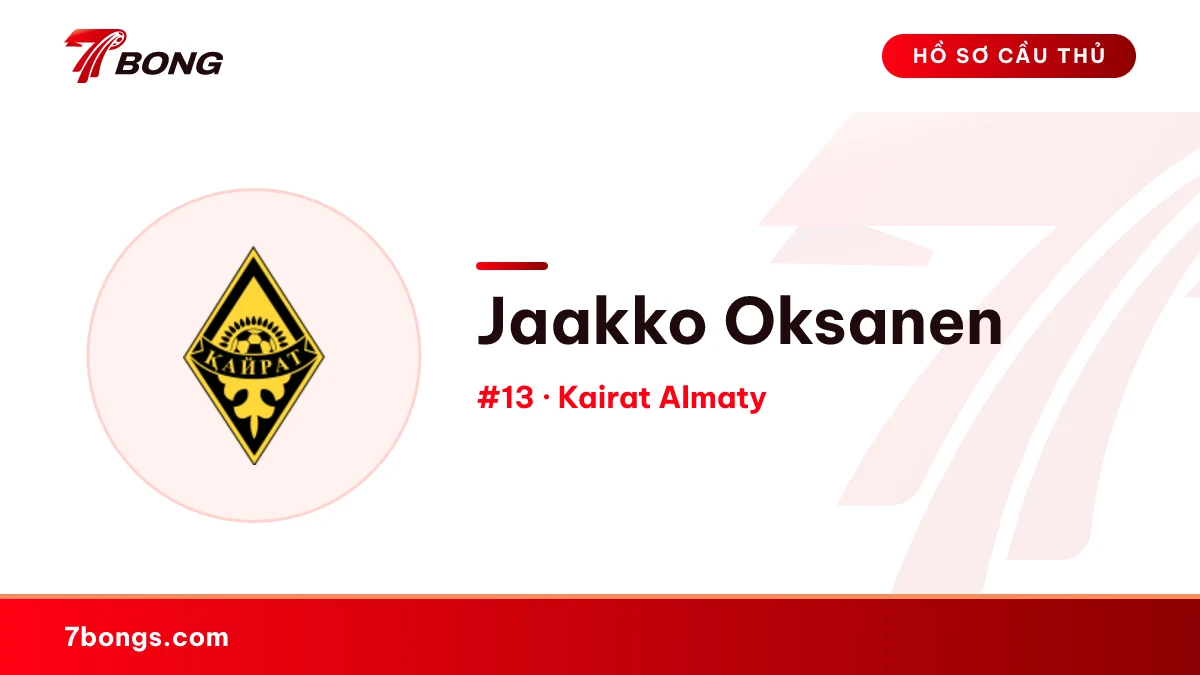 Jaakko Oksanen — Kairat Almaty
