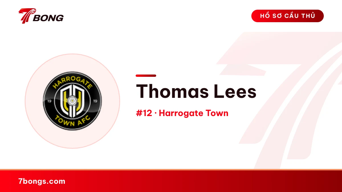 Thomas Lees — Harrogate Town