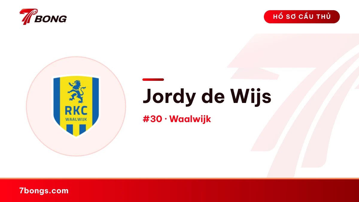 Jordy de Wijs — Waalwijk