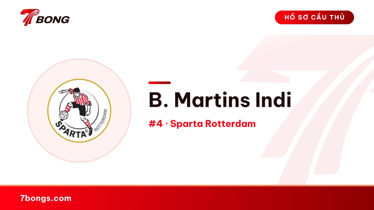B. Martins Indi — Sparta Rotterdam